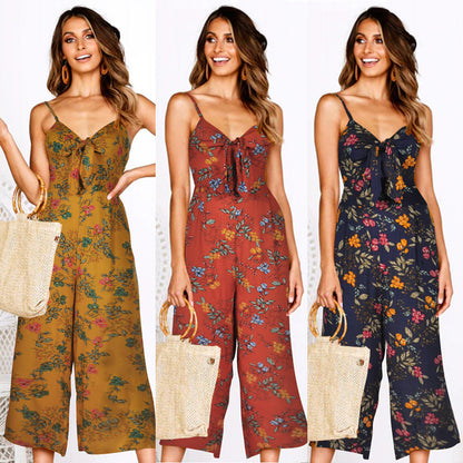 Combinaison Sans Manches Dos Nu Femme – Élégante & Légère en Polyester