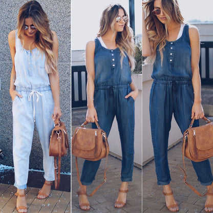 Salopette en Jean – Décontractée & Chic