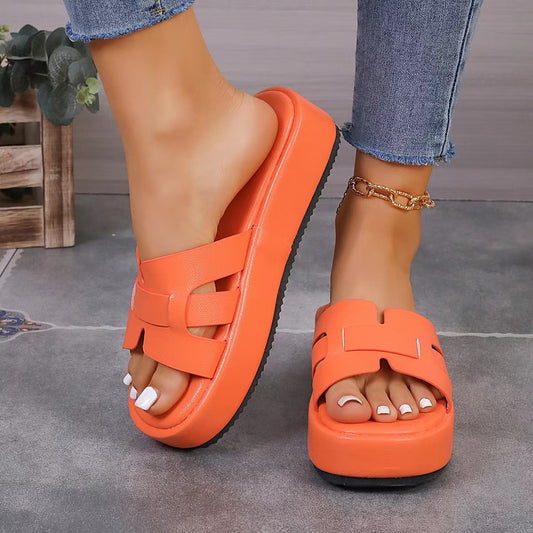 Sandales Plateforme Femme – Style Casual & Coloré Été 2025
